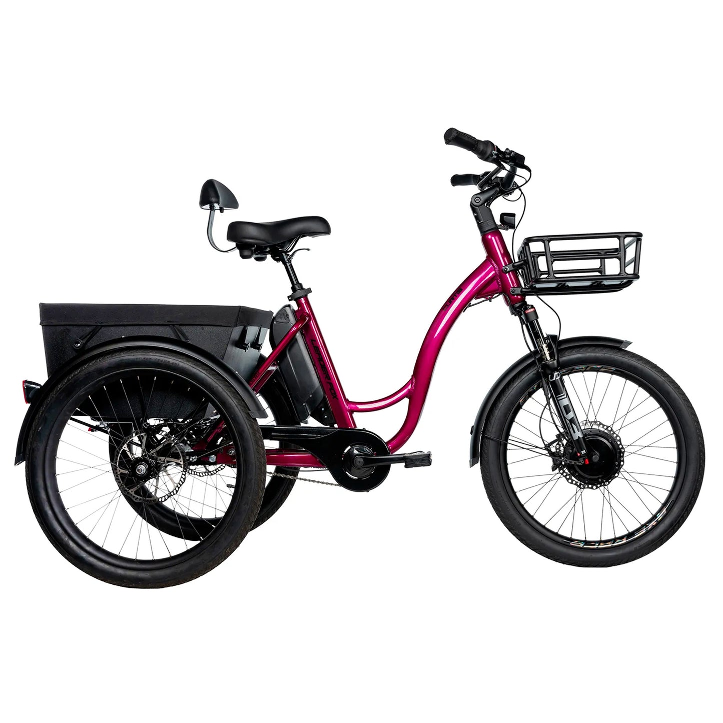 Tricycle VAE Leader Fox Curtis 24 2025 bordeaux 8V Bafang
