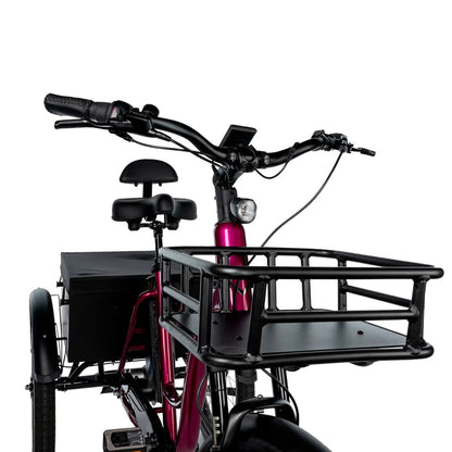 Tricycle VAE Leader Fox Curtis 24 2025 bordeaux 8V Bafang