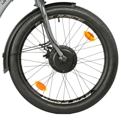 Leader Fox Lovelo 24 2025 Matte Grey 3-Speed Bafang Electric Tricycle