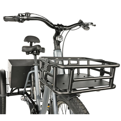 Leader Fox Lovelo 24 2025 Matte Grey 3-Speed Bafang Electric Tricycle