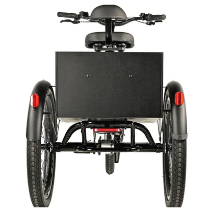 Leader Fox Lovelo 24 2025 Matte Grey 3-Speed Bafang Electric Tricycle