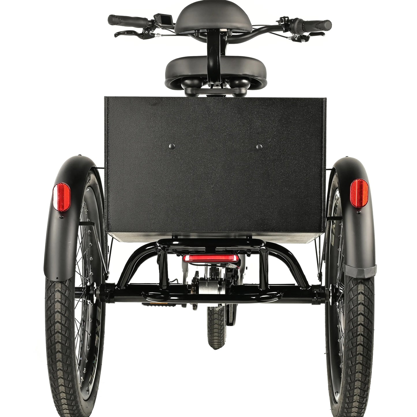 Leader Fox Curtis 24 2025 black 8S Bafang electric tricycle