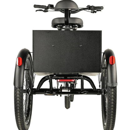 Leader Fox Curtis 24 2025 black 8S Bafang electric tricycle