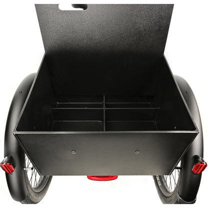 Leader Fox Curtis 24 2025 black 8S Bafang electric tricycle