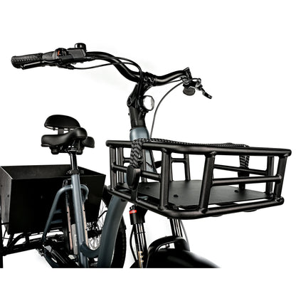 Tricycle VAE Leader Fox Curtis 24 2025 gris mat 8V Bafang