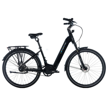 Vélo électrique City 28 Leader Fox Tertium noir Nexus M420 15Ah