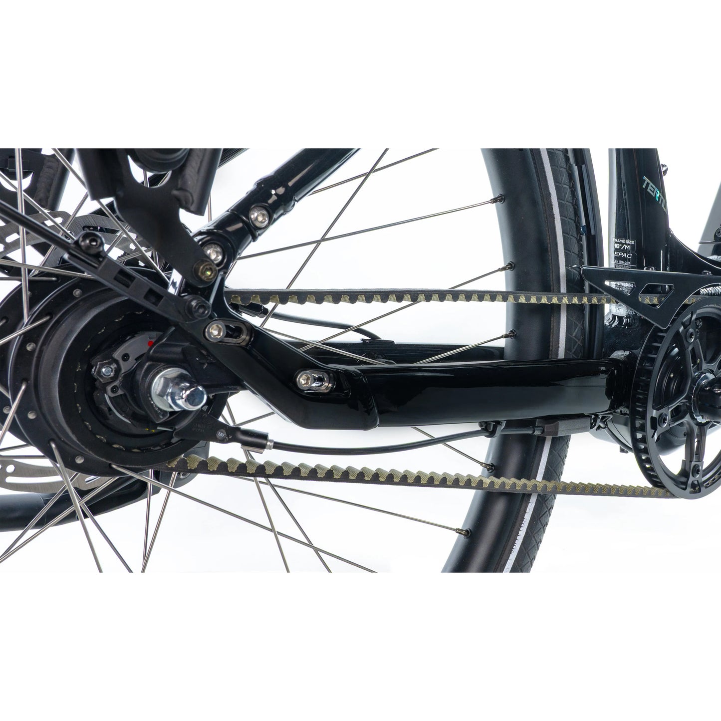 Vélo électrique City 28 Leader Fox Tertium noir Nexus M420 15Ah