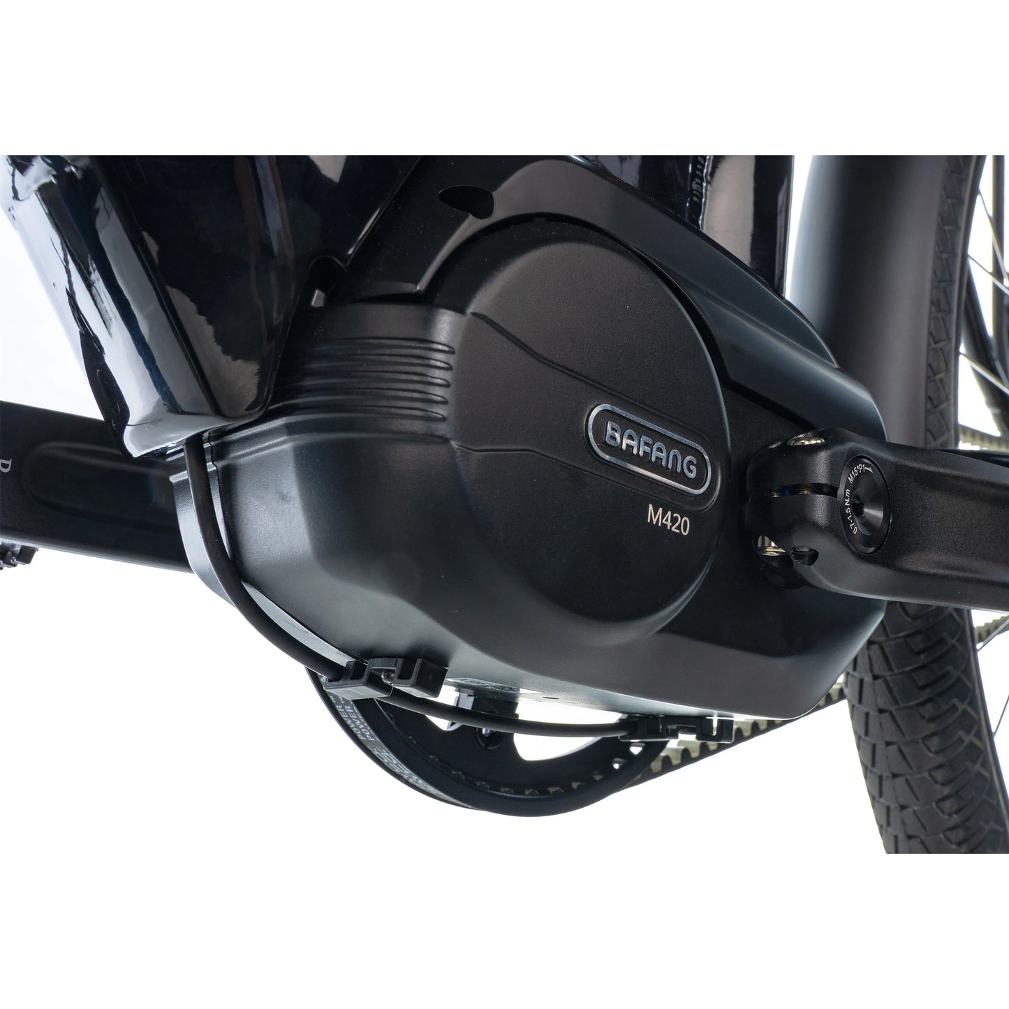 Vélo électrique City 28 Leader Fox Tertium noir Nexus M420 15Ah