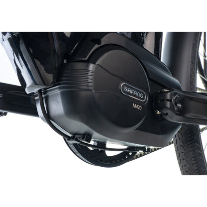 Vélo électrique City 28 Leader Fox Tertium noir Nexus M420 15Ah