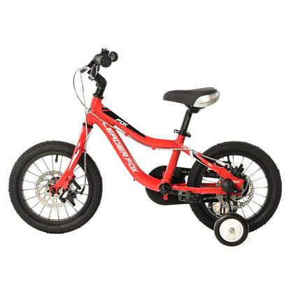 14-inch Leader Fox red disc brake kids' bike (up to 105 cm)