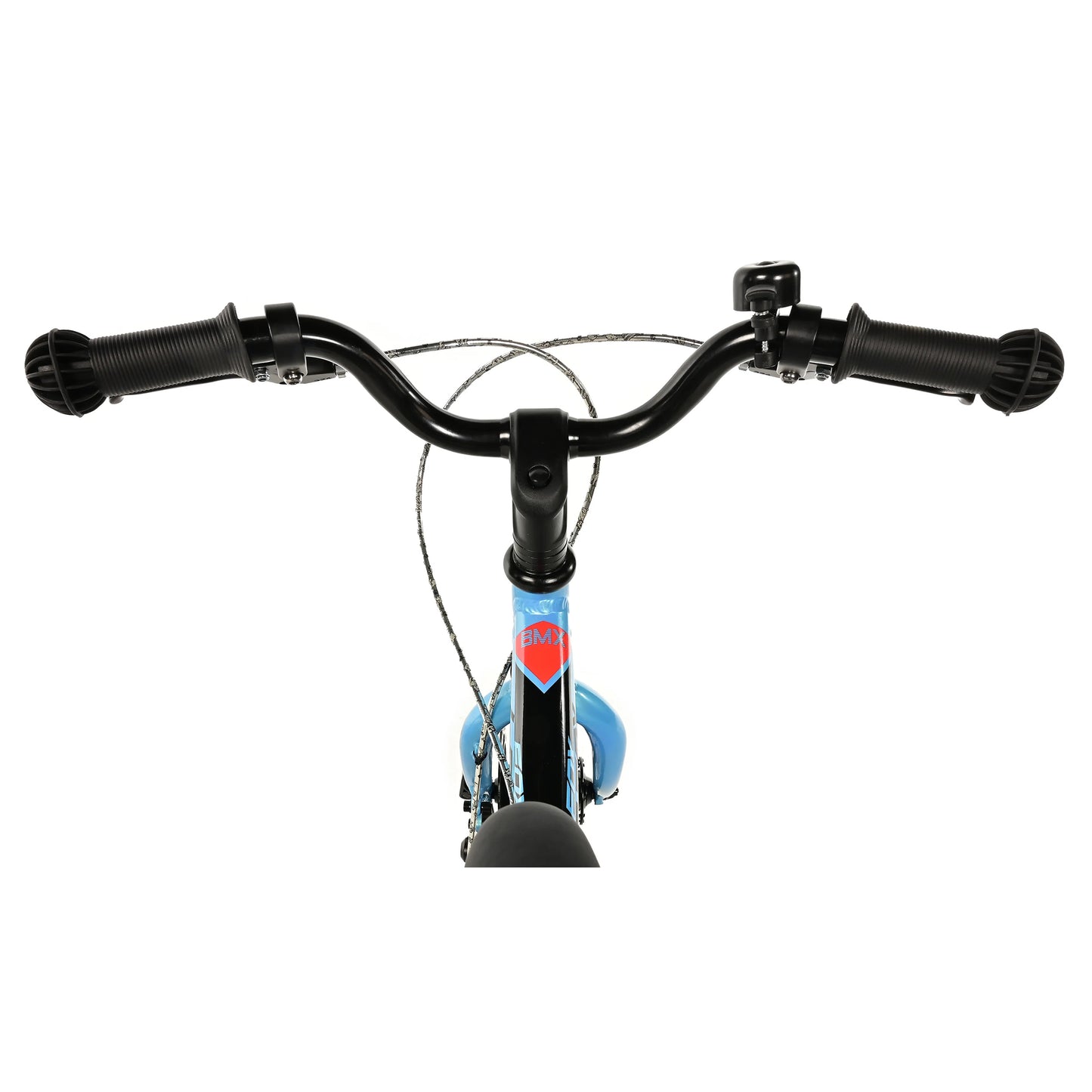 14-inch Leader Fox light blue kids' bike, disc brake (105 cm)