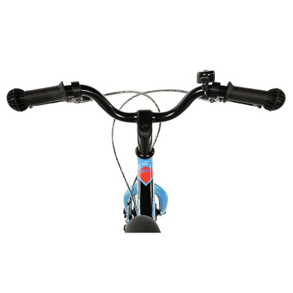 14-inch Leader Fox light blue kids' bike, disc brake (105 cm)