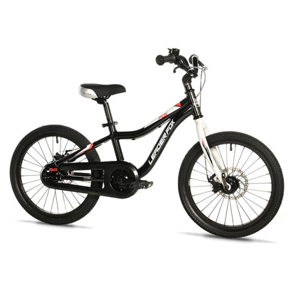 Kids' 18-inch Leader Fox Bike, Black, Disc Brake (115-125 cm)