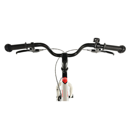 Kids' 18-inch Leader Fox Bike, Black, Disc Brake (115-125 cm)