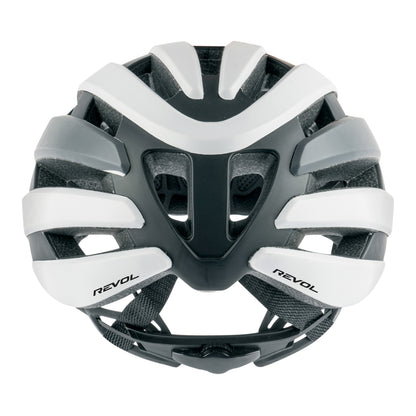 Gist Route Revol Adult Cycling Helmet White-Black Women's and Junior Full In-Mold