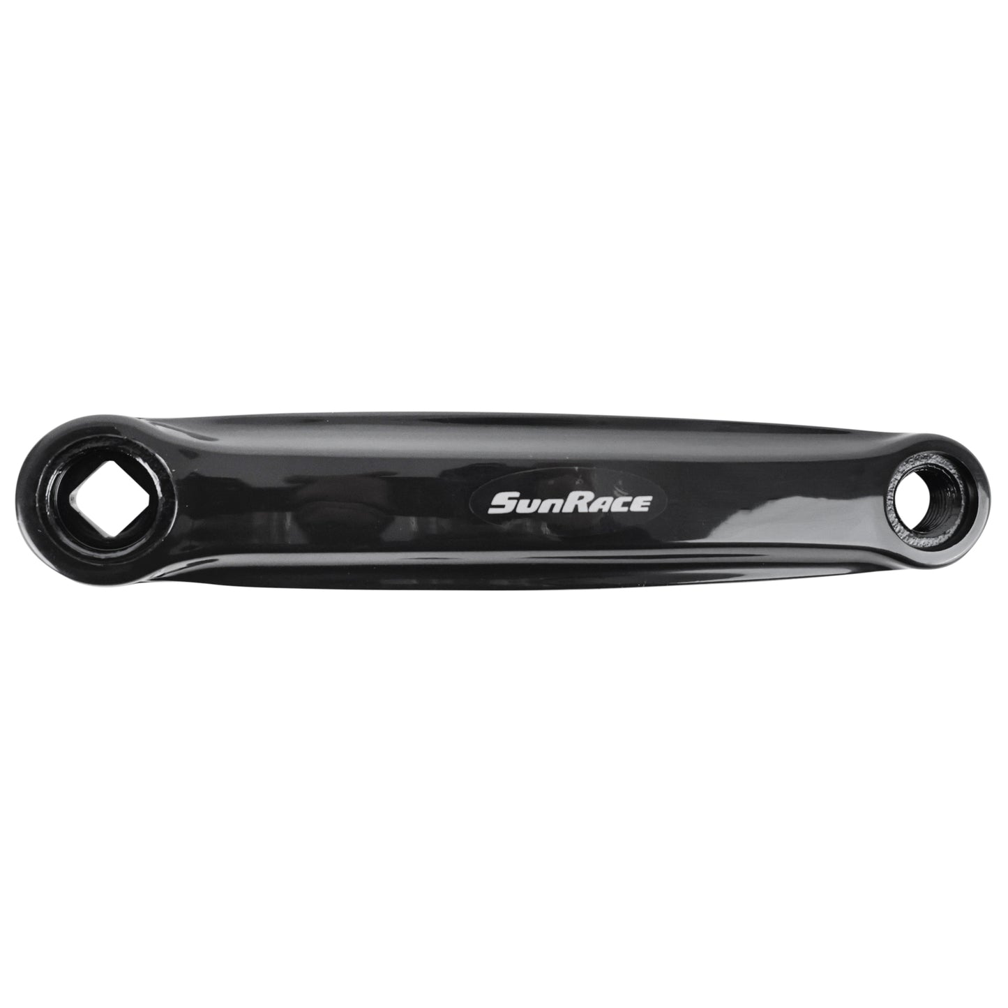 Sunrace M2C mountain bike crankset, black steel, 170mm, 42x34x24