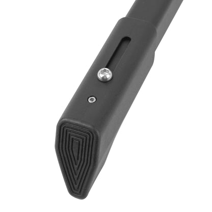 Newton 26-29'' adjustable black rear side kickstand 2-bolt chainstay mounting 40mm spacing - supports 50kg