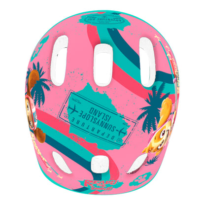 Casque vélo enfant paw patrol rose (pat patrouille)