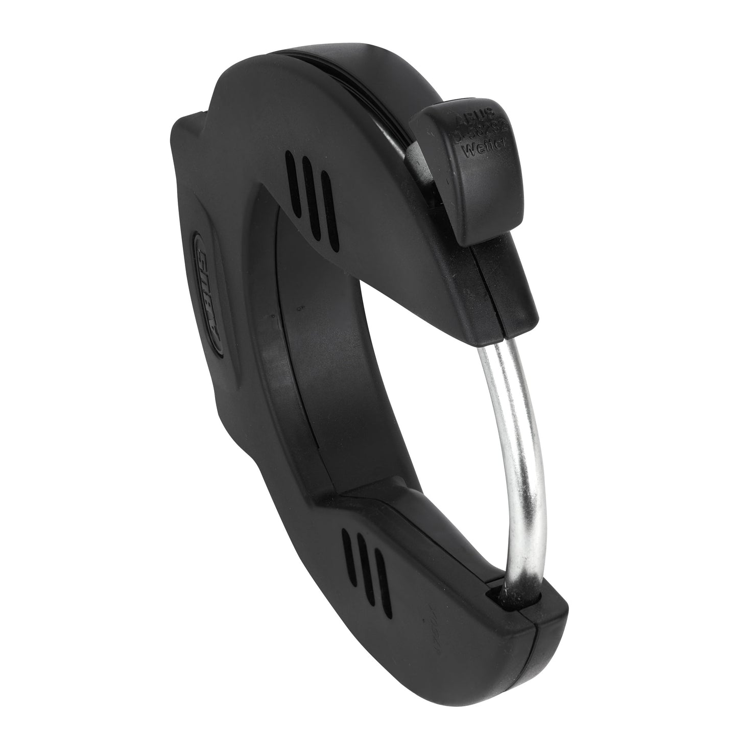 Antivol vélo fer à cheval Abus pro amparo 4750 x nr noir pour passage de roue extra large avec serrure intégrée - sécurité niveau 9-15 -