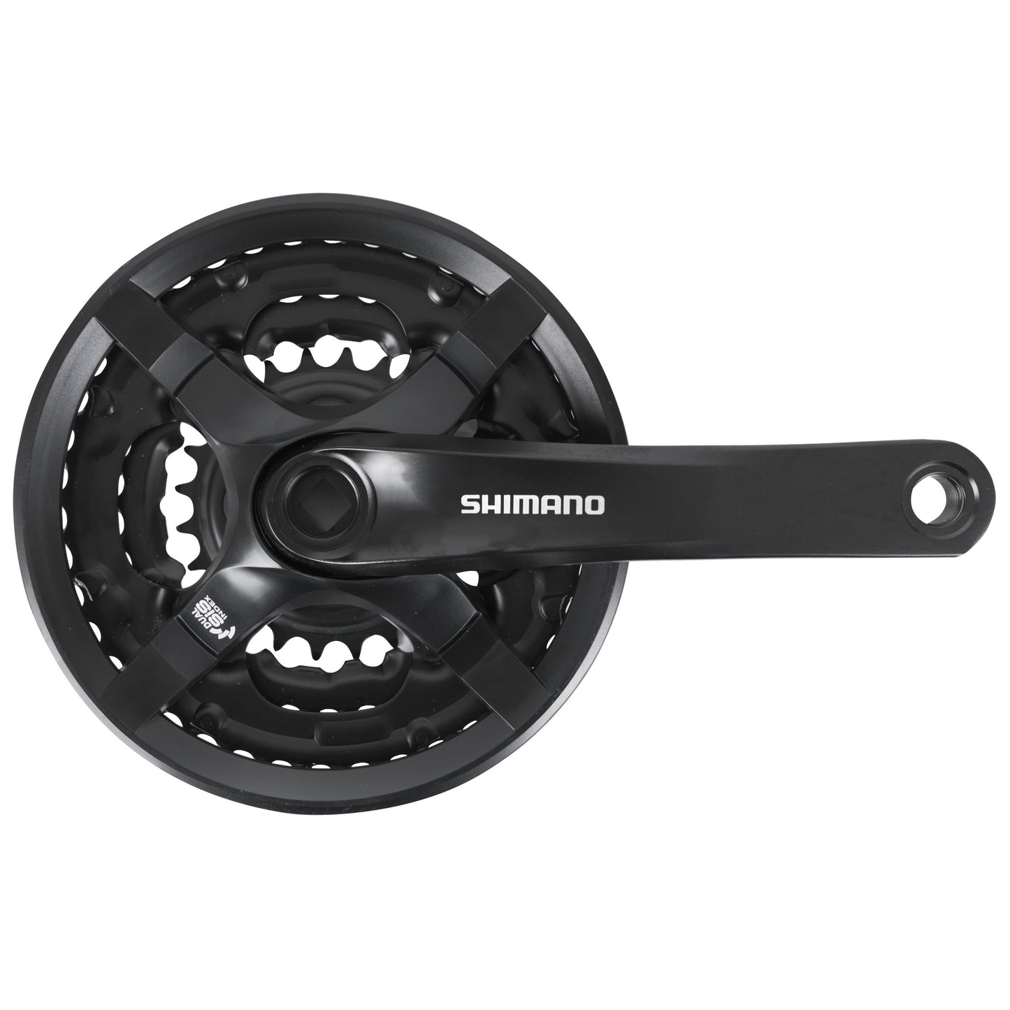 Shimano TY501 Black MTB Crankset 175 42x34x24 Bottom Bracket 122