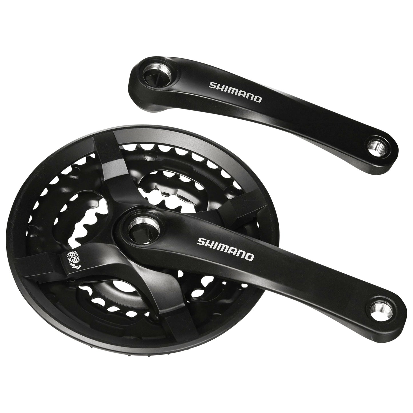 Shimano TY501 Black MTB Crankset 175 42x34x24 Bottom Bracket 122