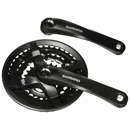 Shimano TY501 Black MTB Crankset 175 42x34x24 Bottom Bracket 122