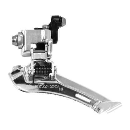 Dérailleur Route avant Microshift 9v. double à braser tirage bas compatible Shimano