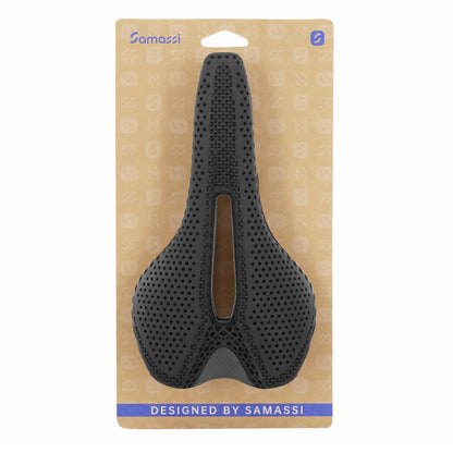 Newton 3D Carbon T803 Open Saddle Black 245x143