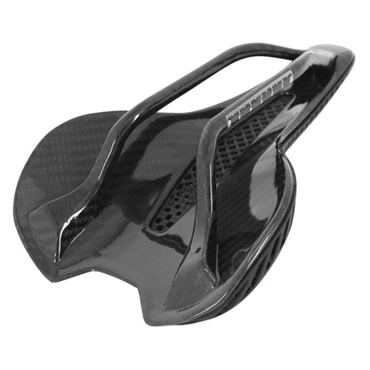 Selle Newton 3D Carbone T802 noire 245x155 rail carbone