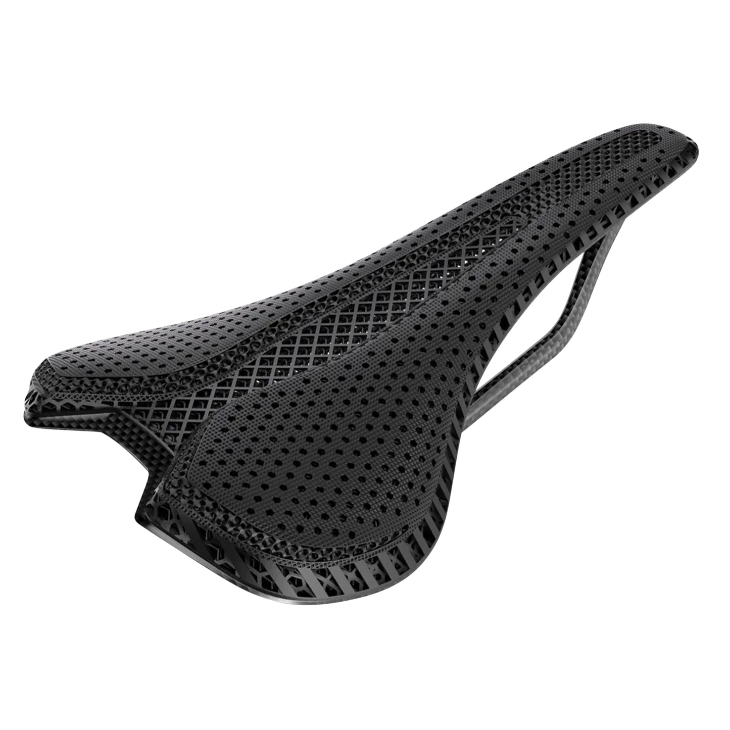 Selle Newton 3D Carbone T802 noire 245x155 rail carbone
