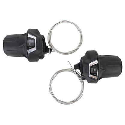 Shimano RevoShift 3x6sp RS35 MTB Shifter Pair