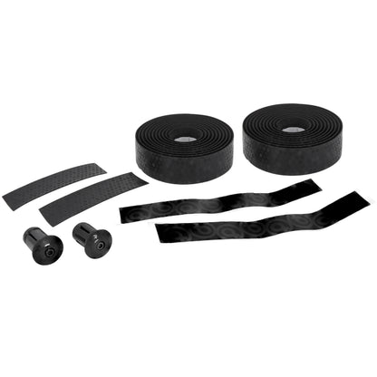 Ruban de guidon PCP Performance Pro noir motifs alvéolés