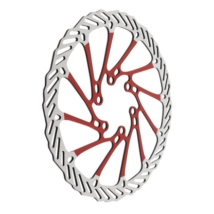 PCP Scooter Brake Disc 6-Hole 160mm Wave Red