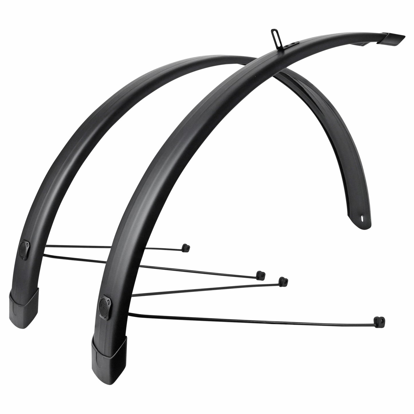 Garde-boue 28" Eurofender Tempo Square 58 mm noir mat