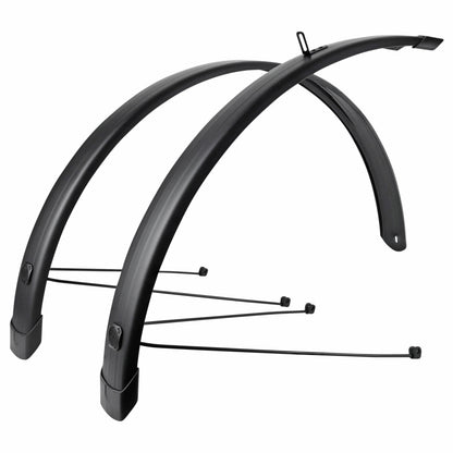 Garde-boue 28" Eurofender Tempo Square 58 mm noir mat