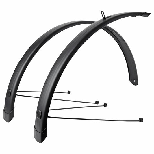 Garde-boue 28" Eurofender Tempo Square 58 mm noir mat