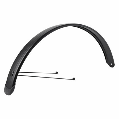 Garde-boue 28" Eurofender Tempo Square 72 mm noir mat