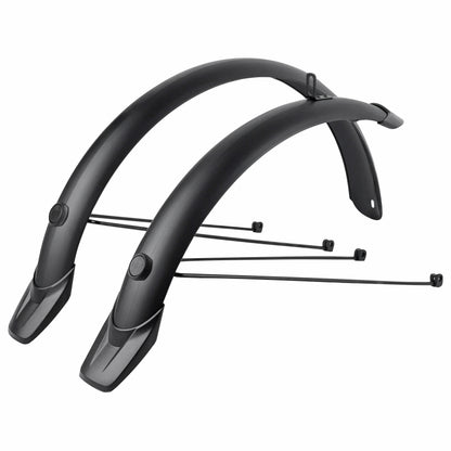 Garde-boue 20" Eurofender Tempo arrondi 58 mm noir mat