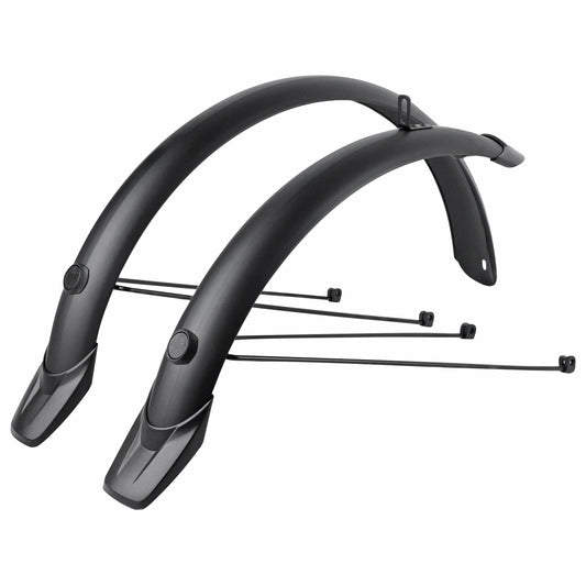 Garde-boue 20" Eurofender Tempo arrondi 58 mm noir mat