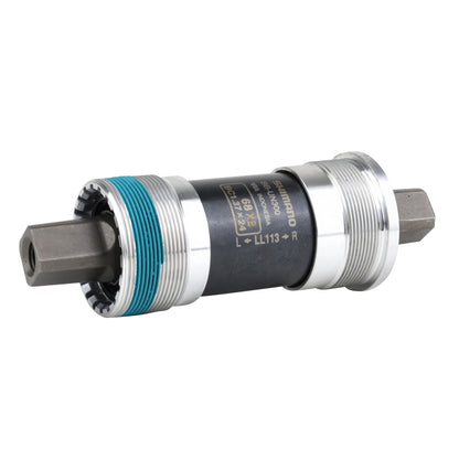 Boîtier pédalier Shimano carré un300 113mm (boîte de 68) filetage anglais - bsc - 1,37x24