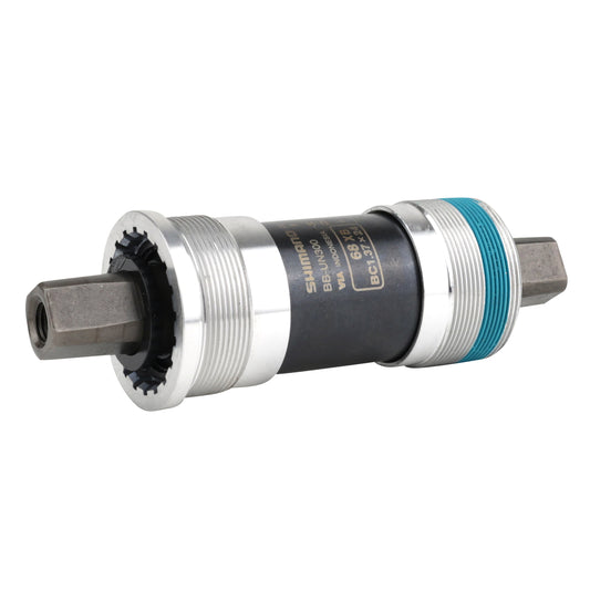 Boîtier pédalier Shimano carré un300 115mm (boîte de 68) filetage anglais - bsc - 1,37x24