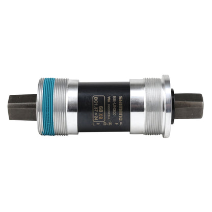 Boîtier pédalier Shimano carré un300 115mm (boîte de 68) filetage anglais - bsc - 1,37x24