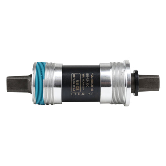 Boîtier pédalier Shimano carré un300 122mm (boîte de 68) filetage anglais - bsc - 1,37x24