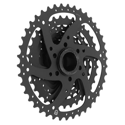 9-speed cassette. Sunrace U-series CSU980 11-42 MTB black (11-13-15-18-21-24-28-34-42) - Shimano CUES, Linkglide compatible