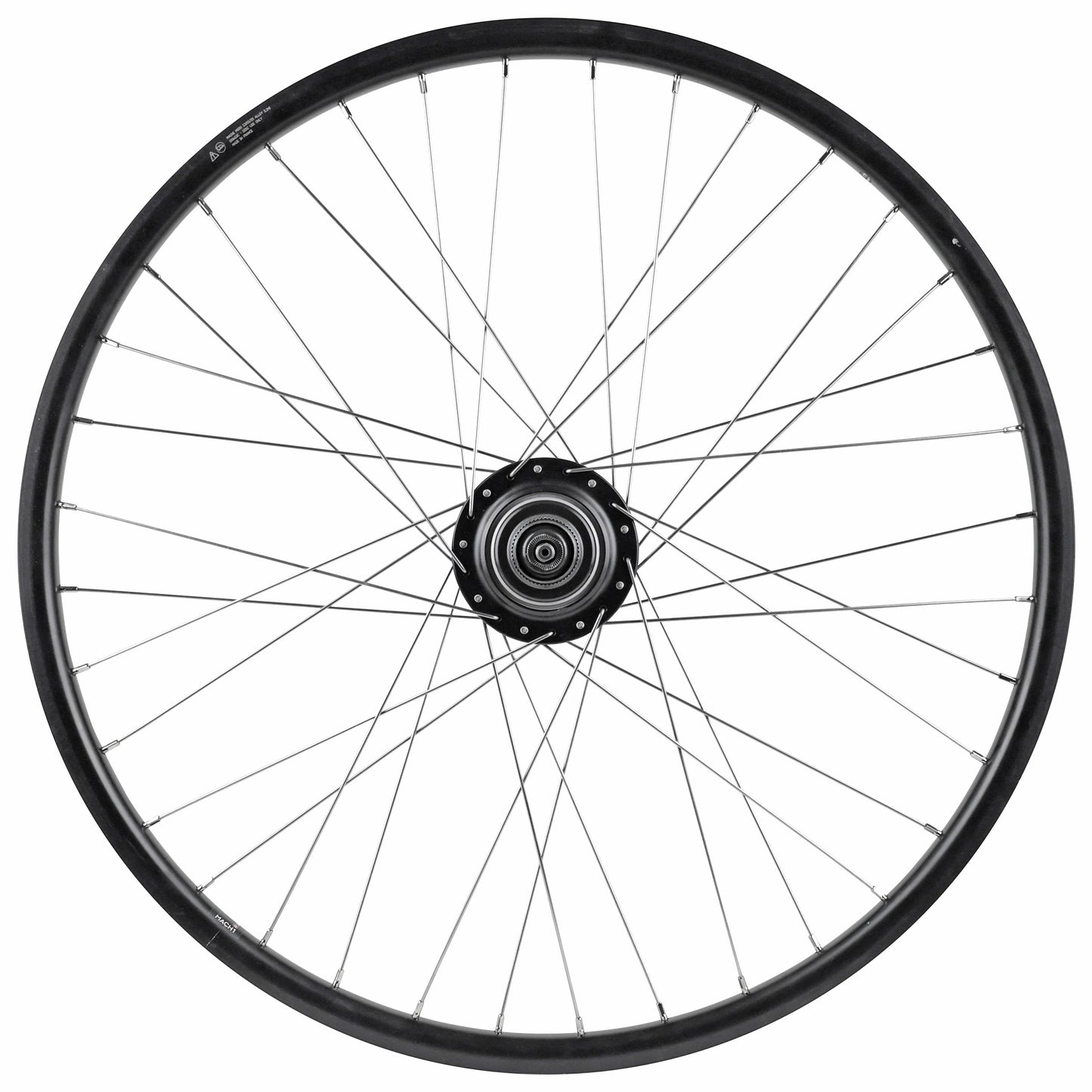 PCP city rear 26" disc wheel Nexus 7 hub centerlock black 19C rim