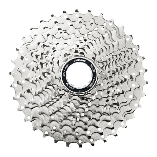 Cassette 10v. Shimano tiagra 4700 hg 12-28 compatible 105 argent (12-13-14-15-17-19-21-23-25-28)