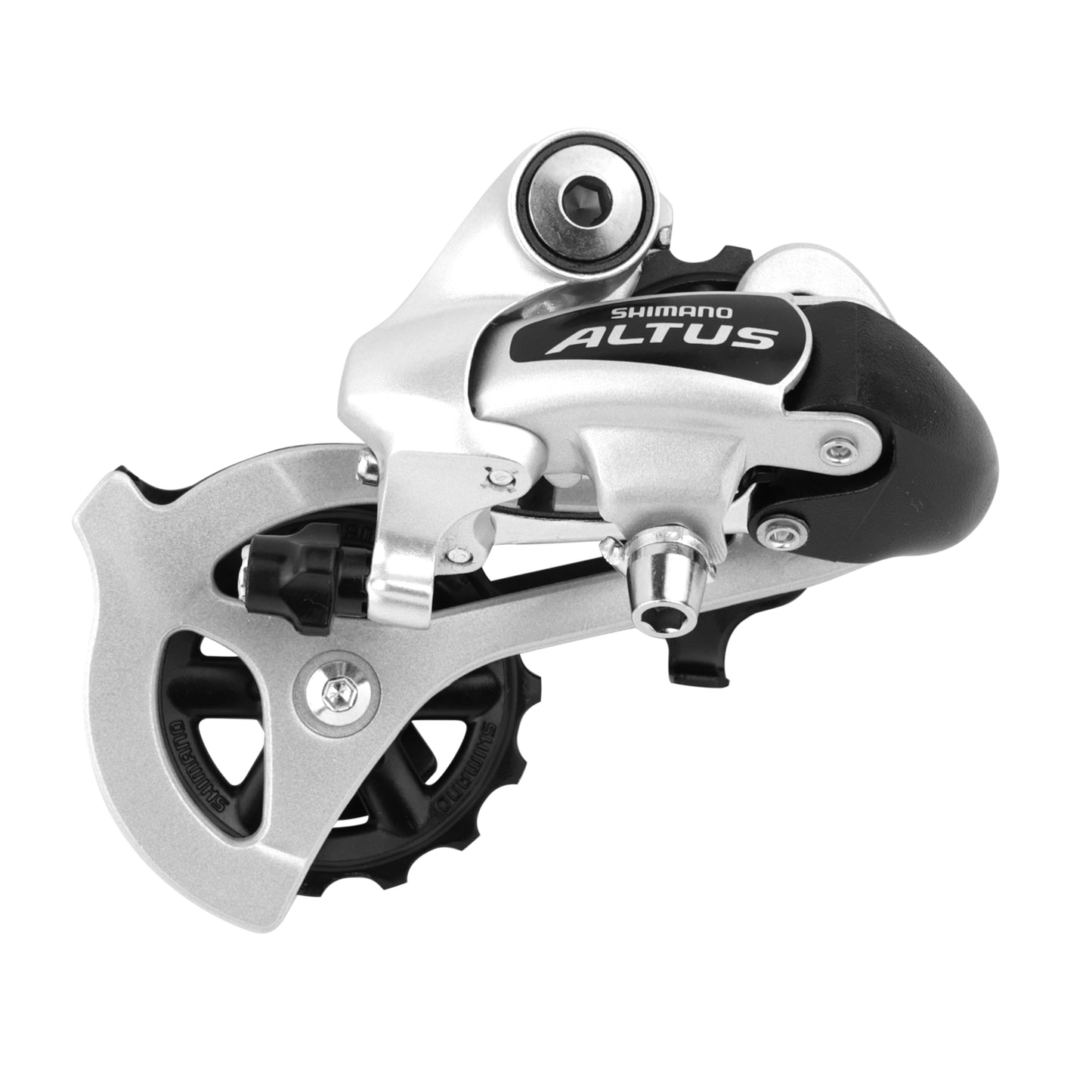 Dérailleur VTT arrière Shimano 7-8v. altus argent (montage atelier)