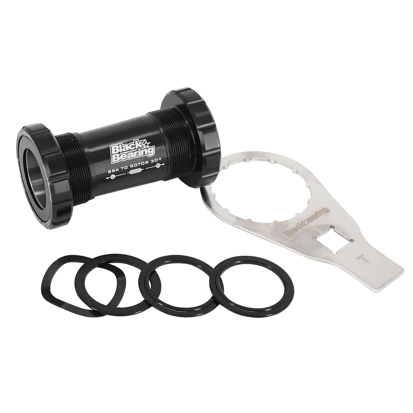 Cuvette intégrée boîtier fileté VTT-route Blackbearing roulement céramique boîte de 68-73 diam 30