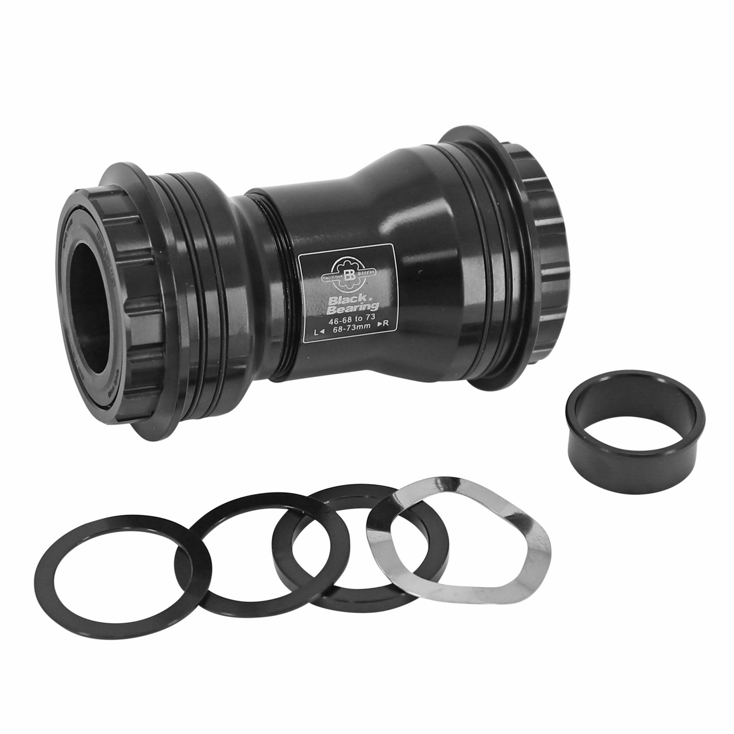 Cuvette intégrée boîtier VTT-route à emboîter-pf30 Blackbearing pour axe 24 et 24-22mm