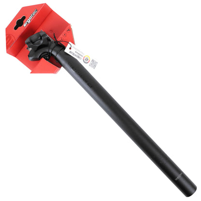 Ergotec Hook seat post, 29.6mm diameter, 400mm length, 25mm setback
